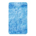 Grunge Blue Soft Leather Texture Memory Card Reader (Rectangular)
