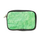 Green Grunge Soft Leather Texture Coin Purse