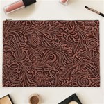 Flowers And Swirls Cosmetic Bag (XXL)