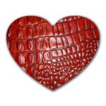 Ll Alligator Natural Color Mousepad (Heart)