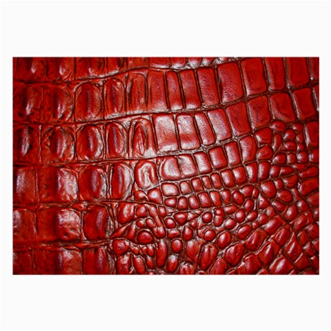 Ll Alligator Natural Color Glasses Cloth (Large, Two Sides) from ArtsNow.com Front