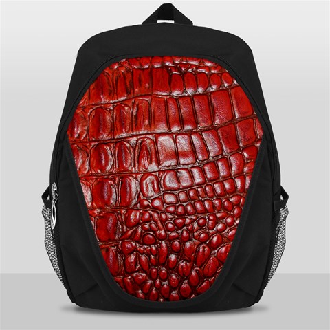 Ll Alligator Natural Color Backpack Bag from ArtsNow.com Front