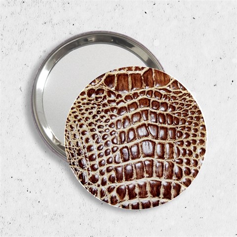 Ll Alligator Macro 2.25  Handbag Mirror from ArtsNow.com Front