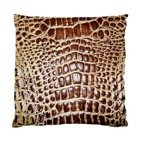 Ll Alligator Macro Cushion Case (One Side) from ArtsNow.com Front