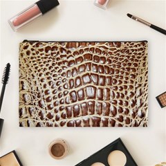 Ll Alligator Macro Cosmetic Bag (Large) from ArtsNow.com Front