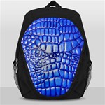 Ll Alligator Deep Blue Backpack Bag
