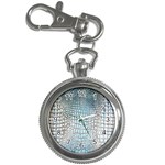 Ll Alligator Blue Key Chain Watch