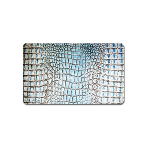 Ll Alligator Blue Magnet (Name Card) from ArtsNow.com Front