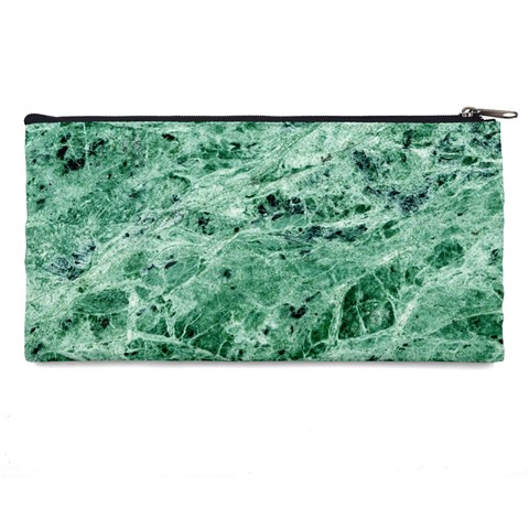 12x12 Gemstone Green Marble Pencil Case from ArtsNow.com Back