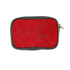 Leather Look & Skins Cracked Red Leather Coin Purse from ArtsNow.com Back