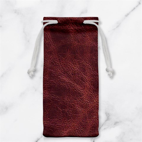 Leather Look & Skins Capri Brown Jewelry Bag from ArtsNow.com Back