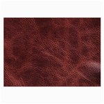 Leather Look & Skins Capri Brown Glasses Cloth (Large)