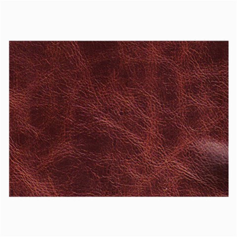 Leather Look & Skins Capri Brown Glasses Cloth (Large, Two Sides) from ArtsNow.com Front