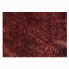 Leather Look & Skins Capri Brown Glasses Cloth (Large, Two Sides) from ArtsNow.com Back