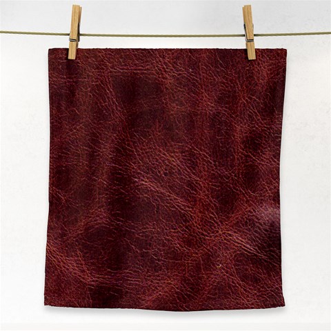 Leather Look & Skins Capri Brown Face Towel from ArtsNow.com Front