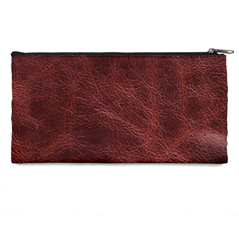Leather Look & Skins Capri Brown Pencil Case from ArtsNow.com Back