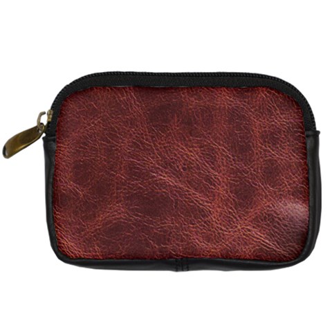Leather Look & Skins Capri Brown Digital Camera Leather Case from ArtsNow.com Front