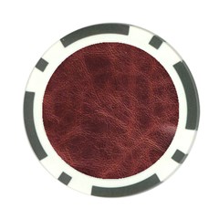 Leather Look & Skins Capri Brown Poker Chip Card Guard (10 pack) from ArtsNow.com Back