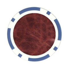 Leather Look & Skins Capri Brown Poker Chip Card Guard (10 pack) from ArtsNow.com Back