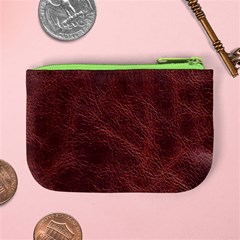 Leather Look & Skins Capri Brown Mini Coin Purse from ArtsNow.com Back