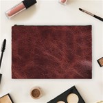 Leather Look & Skins Capri Brown Cosmetic Bag (Large)