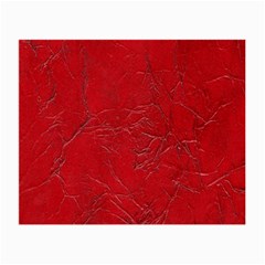 Leather Look & Skins Cracked Red Leather Glasses Cloth (Small, Two Sides) from ArtsNow.com Back