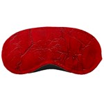 Leather Look & Skins Cracked Red Leather Sleeping Mask