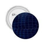 Leather Look & Skins Blue Silverback 2.25  Button