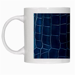 Leather Look & Skins Blue Silverback White Mug from ArtsNow.com Left