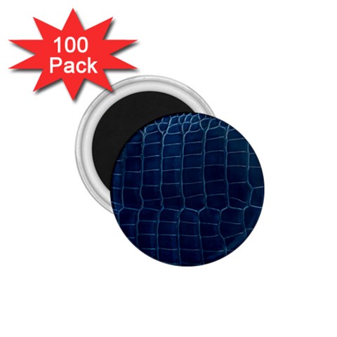 Leather Look & Skins Blue Silverback 1.75  Magnet (100 pack)  from ArtsNow.com Front