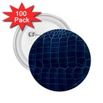 Leather Look & Skins Blue Silverback 2.25  Button (100 pack)