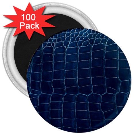 Leather Look & Skins Blue Silverback 3  Magnet (100 pack) from ArtsNow.com Front