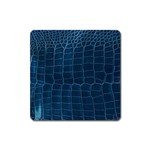 Leather Look & Skins Blue Silverback Magnet (Square)