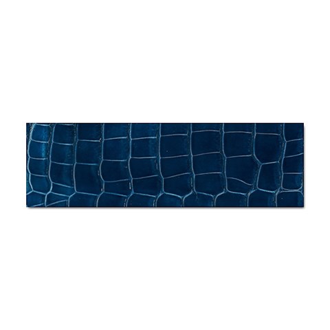 Leather Look & Skins Blue Silverback Sticker Bumper (10 pack) from ArtsNow.com Front