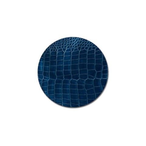Leather Look & Skins Blue Silverback Golf Ball Marker (4 pack) from ArtsNow.com Front