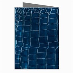 Leather Look & Skins Blue Silverback Greeting Card from ArtsNow.com Right