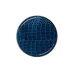 Leather Look & Skins Blue Silverback Hat Clip Ball Marker