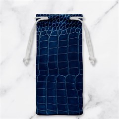 Leather Look & Skins Blue Silverback Jewelry Bag from ArtsNow.com Back