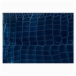 Leather Look & Skins Blue Silverback Glasses Cloth (Large, Two Sides)