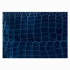 Leather Look & Skins Blue Silverback Glasses Cloth (Large, Two Sides) from ArtsNow.com Back