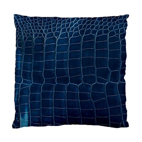 Leather Look & Skins Blue Silverback Cushion Case (Two Sides) from ArtsNow.com Front