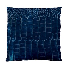 Leather Look & Skins Blue Silverback Cushion Case (Two Sides) from ArtsNow.com Back