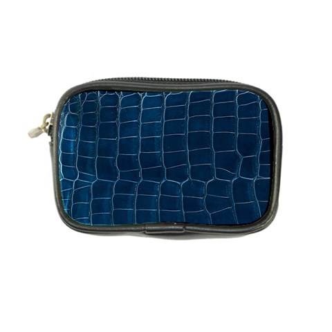 Leather Look & Skins Blue Silverback Coin Purse from ArtsNow.com Front