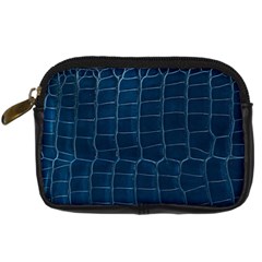 Leather Look & Skins Blue Silverback Digital Camera Leather Case from ArtsNow.com Front