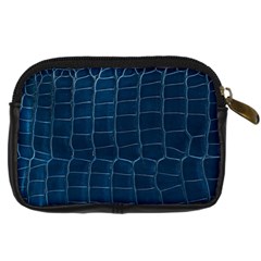 Leather Look & Skins Blue Silverback Digital Camera Leather Case from ArtsNow.com Back