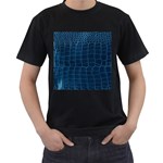 Leather Look & Skins Blue Silverback Black T-Shirt