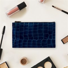 Leather Look & Skins Blue Silverback Cosmetic Bag (Small) from ArtsNow.com Front