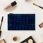 Leather Look & Skins Blue Silverback Cosmetic Bag (Small)