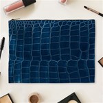 Leather Look & Skins Blue Silverback Cosmetic Bag (XL)
