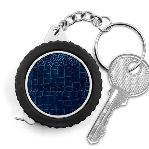 Leather Look & Skins Blue Silverback Measuring Tape from ArtsNow.com Front